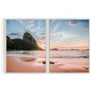 Quadro Decorativo Pão de Açúcar- 2 Telas Comercial Ramos