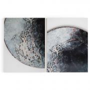 Quadro Decorativo Black Moon - 2 Telas Comercial Ramos