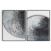 Quadro Decorativo Black Moon - 2 Telas Comercial Ramos