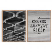 Quadro Decorativo Cool Kids - 2 Telas Comercial Ramos