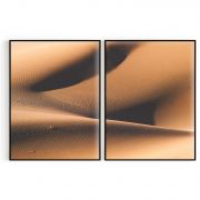 Quadro Decorativo Deserto - 2 Telas Comercial Ramos