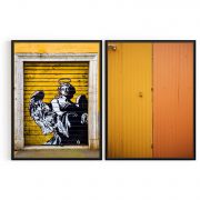 Quadro Decorativo Door Angel - 2 Telas Comercial Ramos