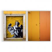 Quadro Decorativo Door Angel - 2 Telas Comercial Ramos