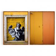 Quadro Decorativo Door Angel - 2 Telas Comercial Ramos