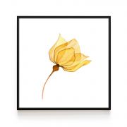 Quadro Decorativo Flores Delicadas Comercial Ramos