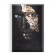 Quadro Decorativo Gold Face III Comercial Ramos