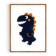 Quadro Decorativo Infantil Dinossauro Baby Comercial Ramos