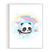 Quadro Decorativo Infantil  Panda Baby II Comercial Ramos