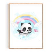 Quadro Decorativo Infantil  Panda Baby II Comercial Ramos