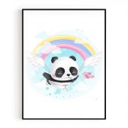 Quadro Decorativo Infantil  Panda Baby II Comercial Ramos