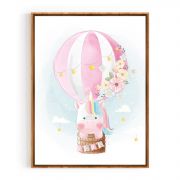 Quadro Decorativo Infantil Unicórnio Baby Comercial Ramos