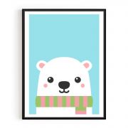 Quadro Decorativo Infantil Urso Baby Comercial Ramos