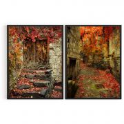 Quadro Decorativo Ruin - 2 Telas Comercial Ramos