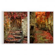 Quadro Decorativo Ruin - 2 Telas Comercial Ramos