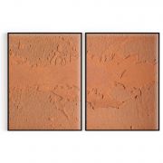 Quadro Decorativo Sand - 2 Telas Comercial Ramos