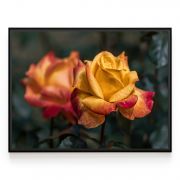 Quadro Decorativo Rosas Comercial Ramos